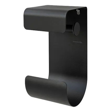 Porte-rouleau papier toilette Sealskin Brix double noir 2