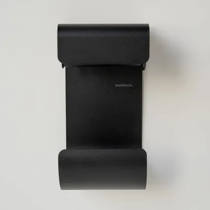 Porte-rouleau papier toilette Sealskin Brix double noir 4