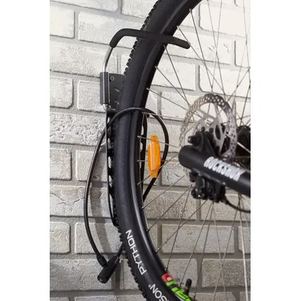 Crochet à vélo mural Mottez pour larges pneus 2