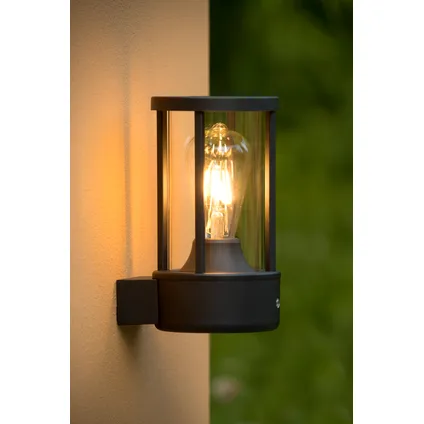 Lucide wandlamp Lori antraciet ⌀12cm E27 2