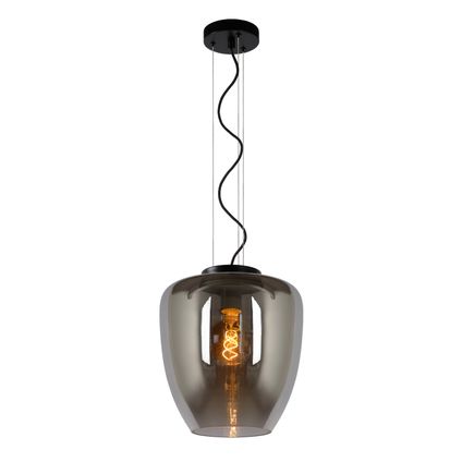Lucide hanglamp Florien gerookt ⌀28cm E27