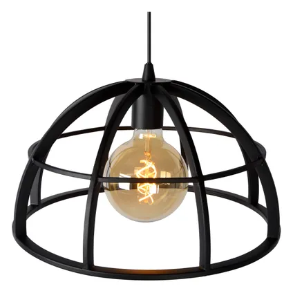 Lucide hanglamp Dikra zwart ⌀40cm E27 5