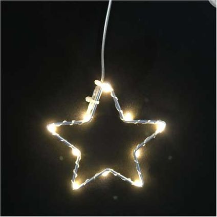 Lumières de Noël étoile 10 leds Central Park