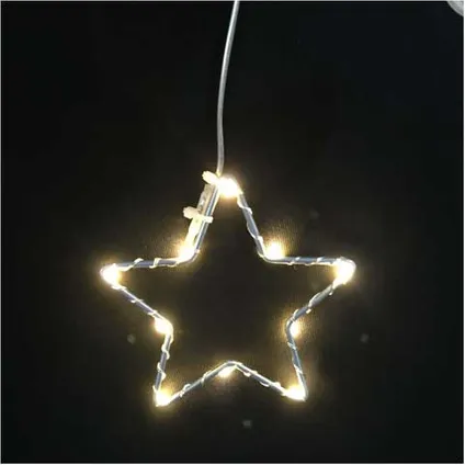 Lumières de Noël étoile 10 leds Central Park