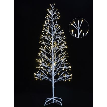 Lumières de Noël arbre blanc 1,5m Central Park