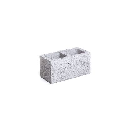 Bloc beton creux Coeck gris benor 39x19x19