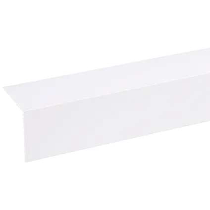 Moulure d'angle PVC 50x50mm blanc 260cm 3