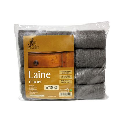 Les Anciens Ebénistes staalwol pad n°000 60gr