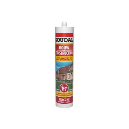 Silicone Construction Soudal transp 300ml