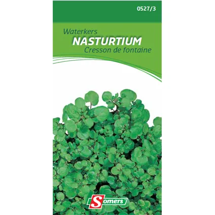 Somers zaad pakket waterkers 'Nasturtium'