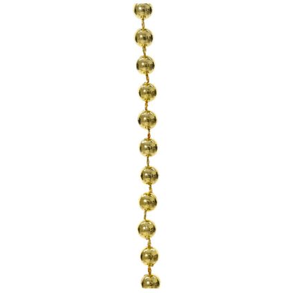 Guirlande de perles Decoris or 10m