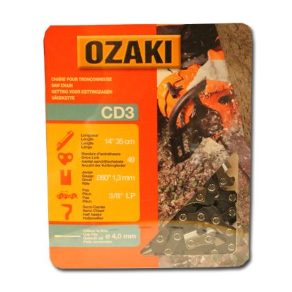 Chaîne de rechange Ozaki 'CD3' pour tronçonneuse 35 cm