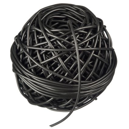 Lien souple noir de tuteurage - Ø3 mm x 50 m