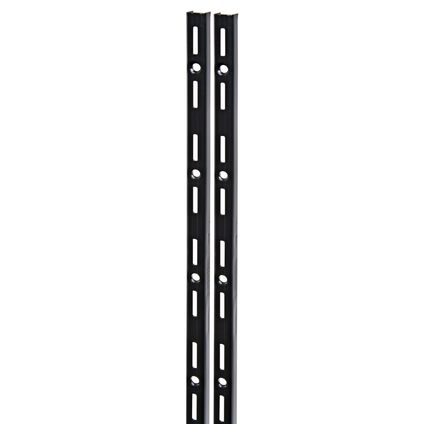 F-Rails set simple noir 200cm
