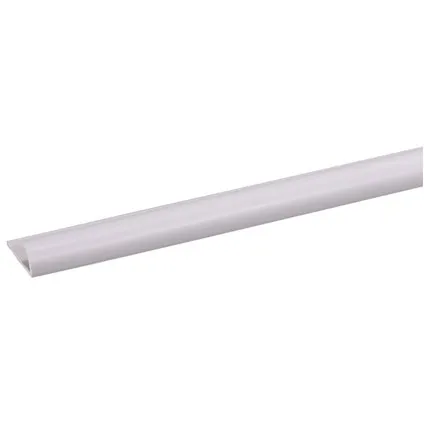 Profilé carrelage PVC blanc 2,6 cm