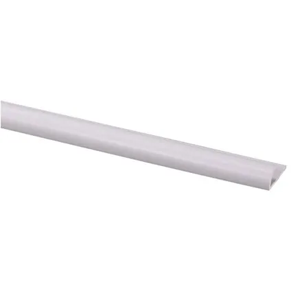 Profilé carrelage PVC blanc 2,6 cm 3