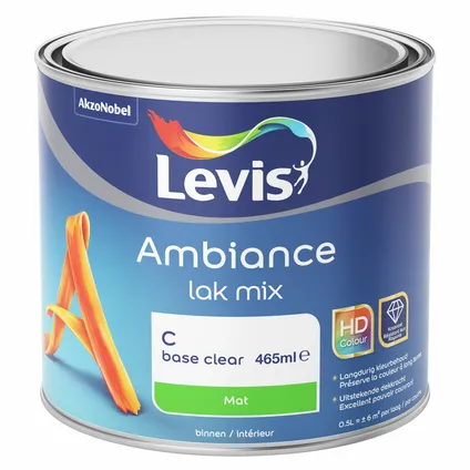 Laque Levis Ambiance mix base C mat 500ml 2