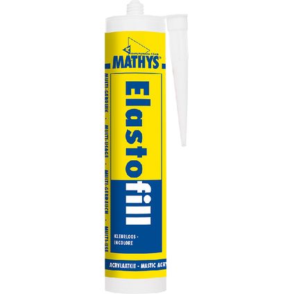 Mastic Elastofill transparant 310 ml