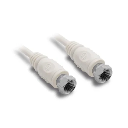 Câble coaxial pour TV/satellite Metronic connecteurs F m/m-0,5m
