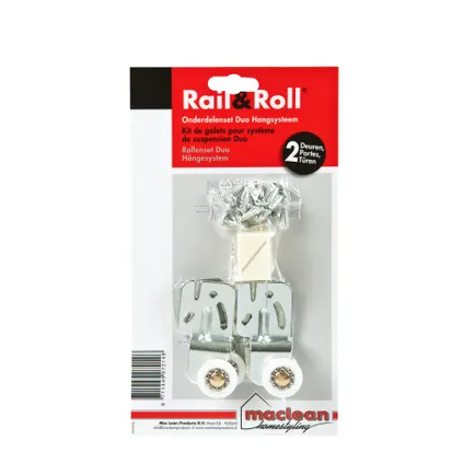 Mac Lean rail & roll duo-accessoires pakket