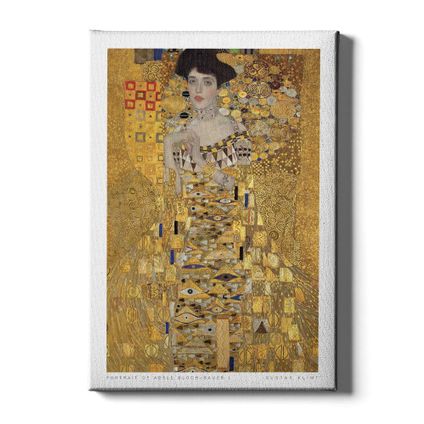 Walljar - Canvas / 50 x 70 cm - Gustav Klimt - Portret Van Adèle
