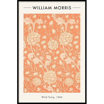 Walljar - Poster met lijst / 70 x 100 cm - William Morris - Wild