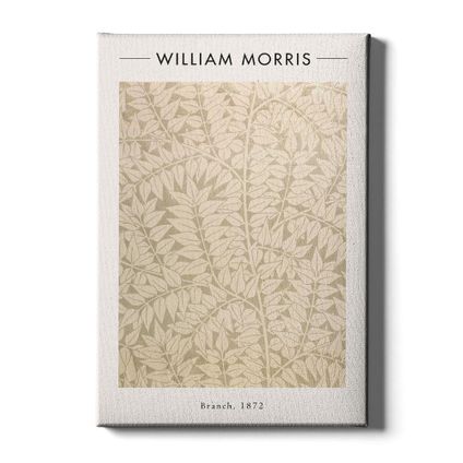 Walljar - Canvas / 40 x 60 cm - William Morris - Branch