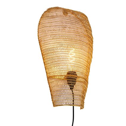 QAZQA oosterse wandlamp goud 45 cm - nidum
