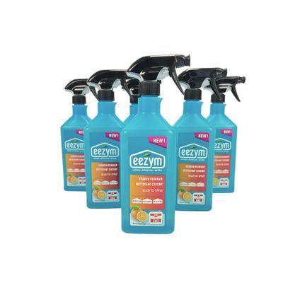 Voordeelpak 6x Eezym reiniger/ontvetter keuken spray