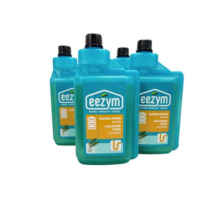 Voordeelpak 4x Eezym anti-geur voor afvoerleidingen