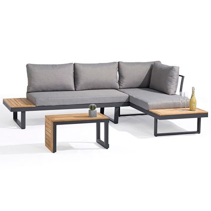 SenS-Line Olympia loungeset - Aluminium en acacia hout
