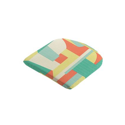 Madison - Zitkussen 46x48 - Multicolor - Patch Pastel