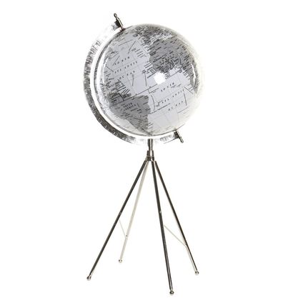 Items Wereldbol globe - op metalen voet - 25 x 61 cm