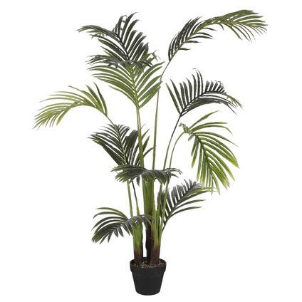 Mica Decorations grote Palm kunstplant - groen - H150 x D50 cm