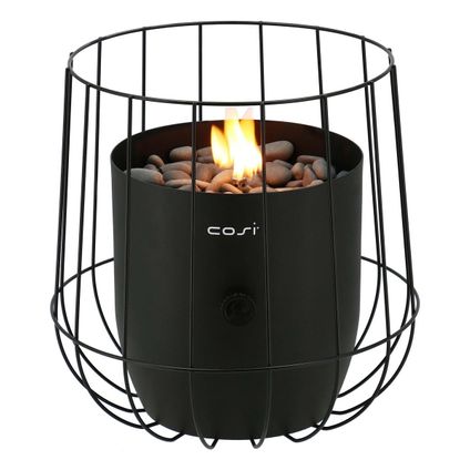 Cosi Fires - Cosiscoop Basket - gaslantaarn - zwart