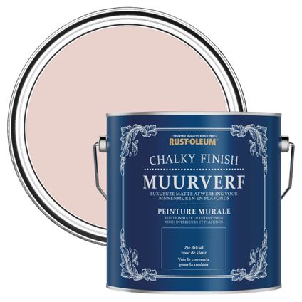 Rust-Oleum Chalky Finish Muurverf - Roze Champagne 2,5L