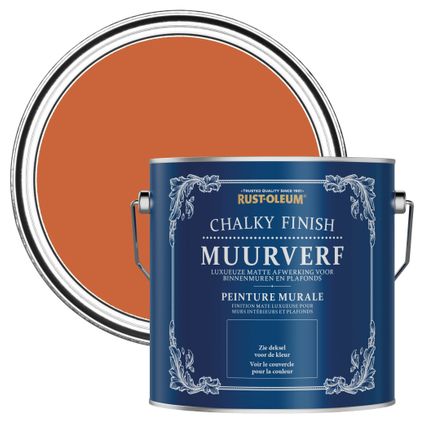 Rust-Oleum Chalky Finish Muurverf - Chai Thee 2,5L