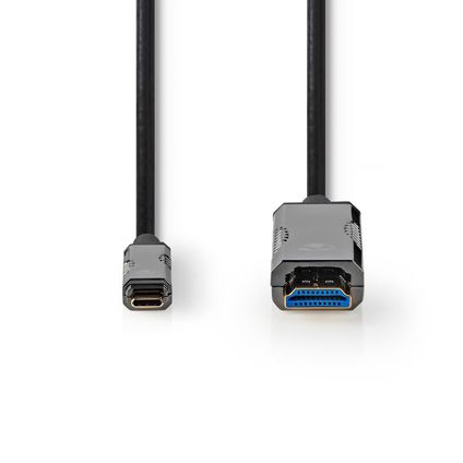 Nedis Câble USB actif optique | CCBG6410BK50 | Noir