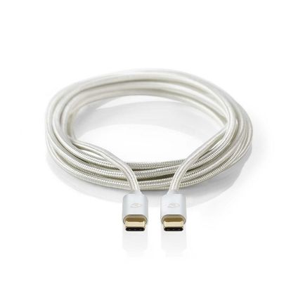 Nedis Câble USB | CCTB64700AL20 | Aluminium