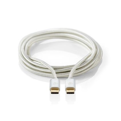Nedis Câble USB | CCTB60800AL20 | Argent