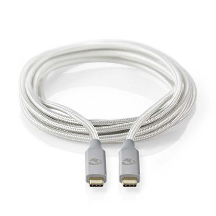 Nedis Câble USB | CCTB64020AL20 | Argent